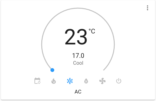 Library for controlling Midea AC